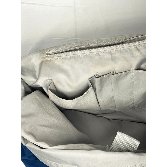 Baggallini Navy Women's Boulevard Laptop Tote Large, Padded, No Shoulder Strap - Picture 4 of 5